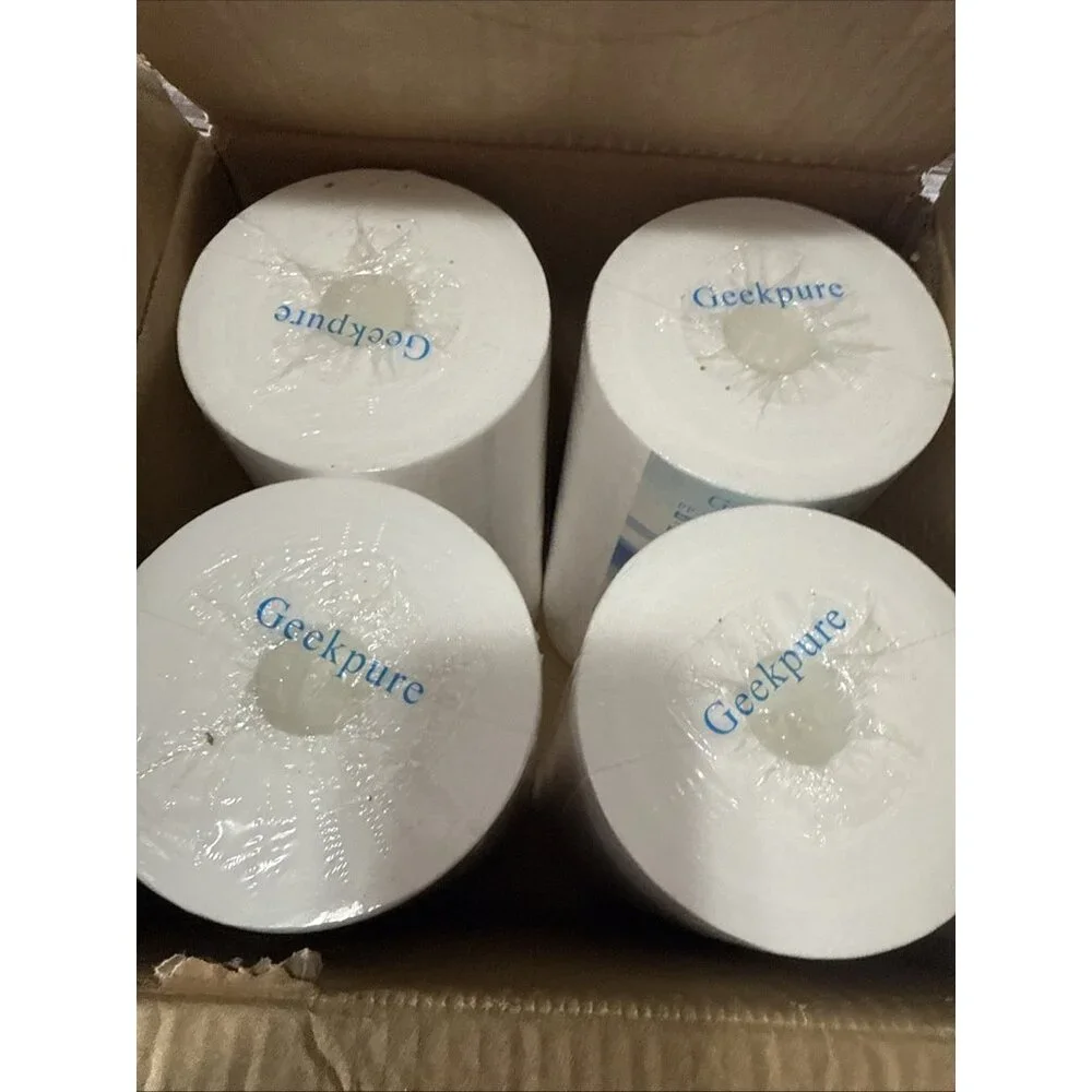 Geekpure PP10BB 5 Micron 10" X 4.5" Big Blue Sediment Water Filter Pack of 4 - Picture 3 of 3